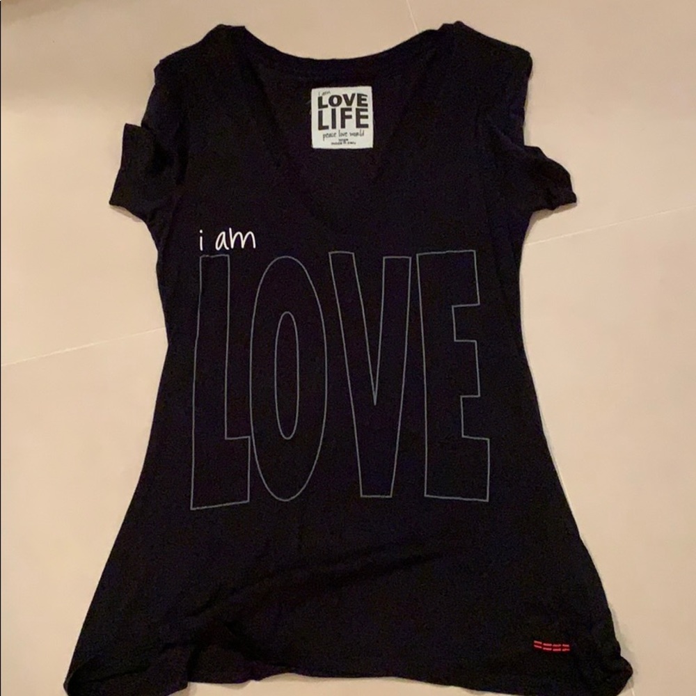 Peace Love World V-Neck